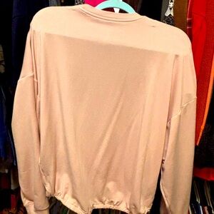 Light Pink Long Sleeve Top